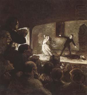 The Melodrama (mk09), Honore  Daumier